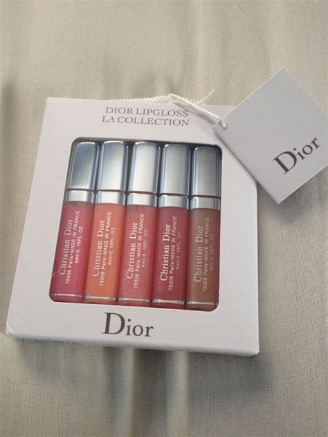 dior lip gloss gift box.